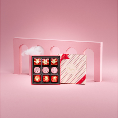 2024 Valentine's Assorted Chocolates Square Gift Box