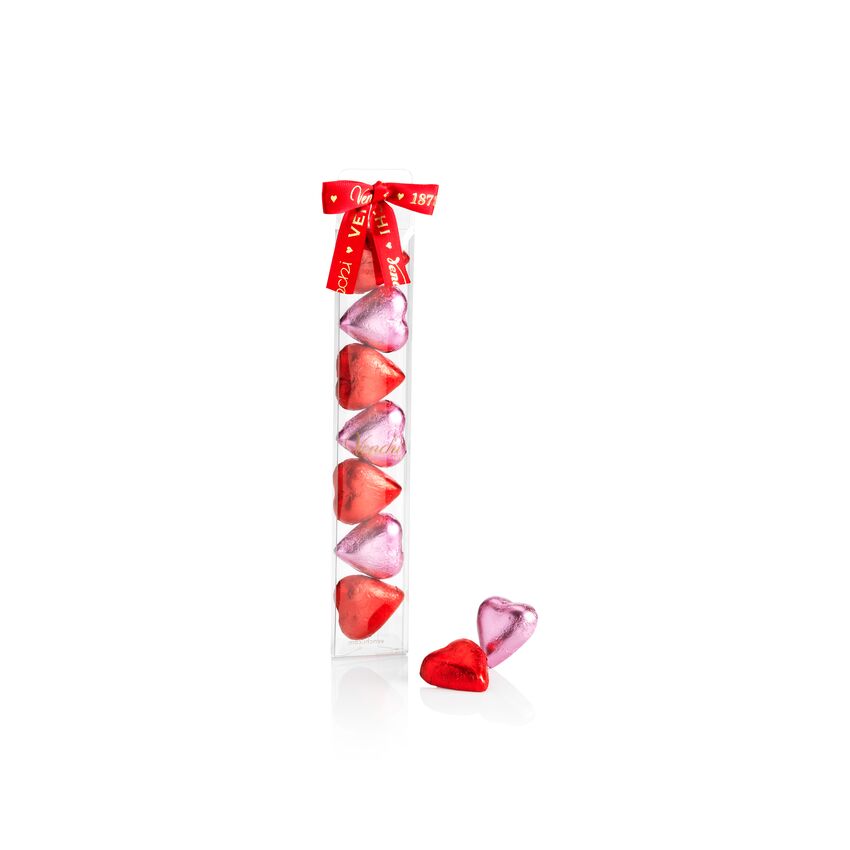 Assorted Heart Chocolates Blister Gift