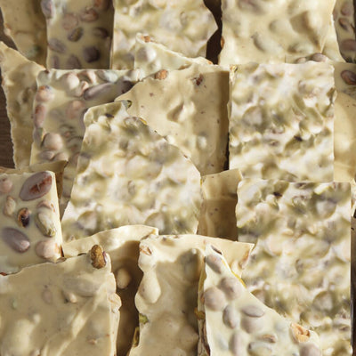 White Chocolate with Salted Nuts Bulk 100g