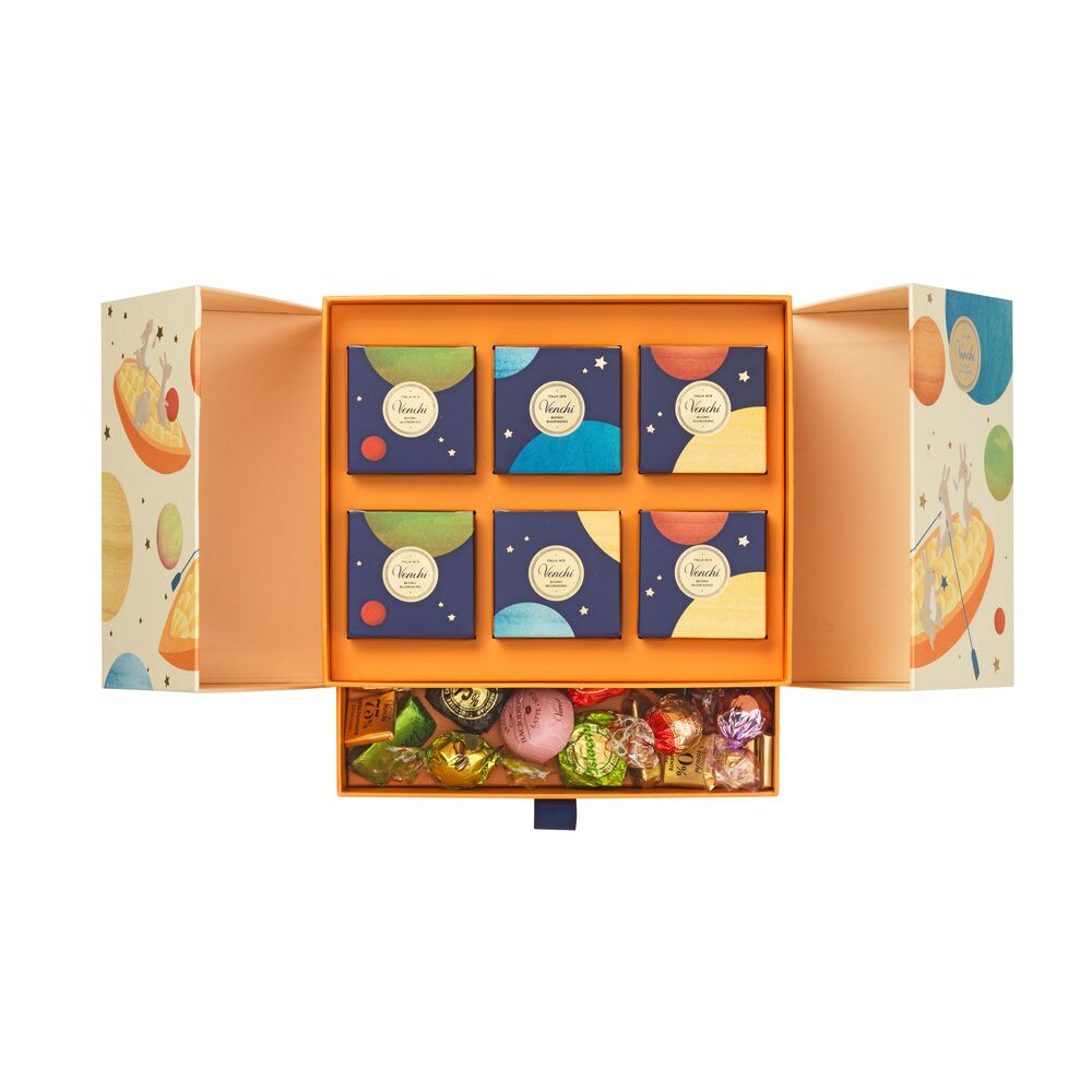 Mid-Autumn Festival 2023 Chocolate Mooncake Double Layer Gift Box